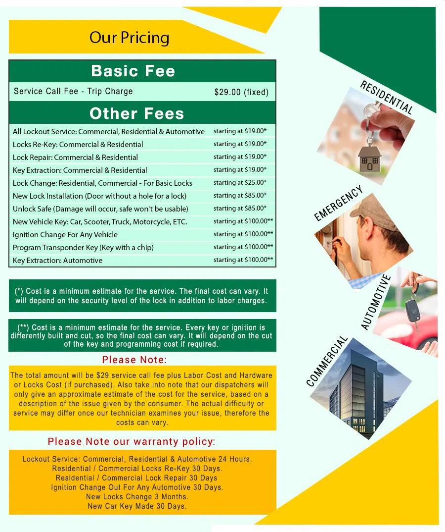 Little Village Locksmith Store Lake Mary, FL 407-452-3486